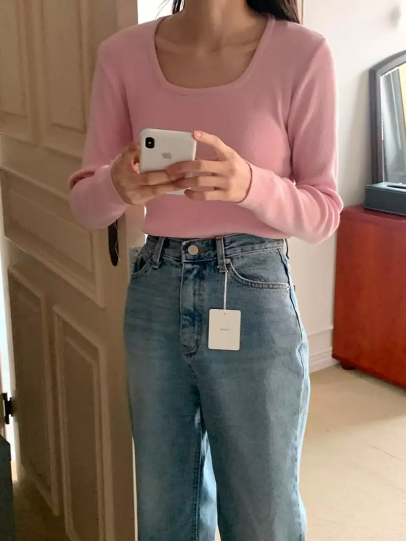 Flutter - Korean Women Fashion - #momslook - Plan Knit - 3
