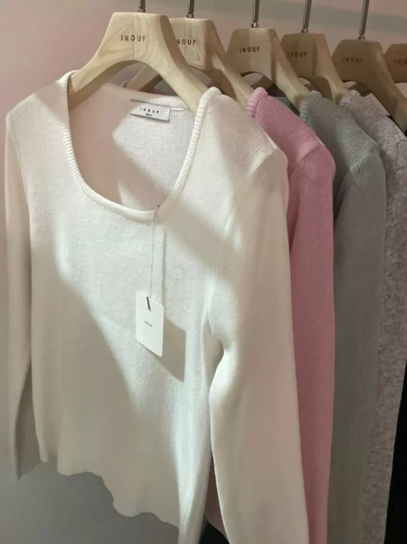 Flutter - Korean Women Fashion - #momslook - Plan Knit - 5