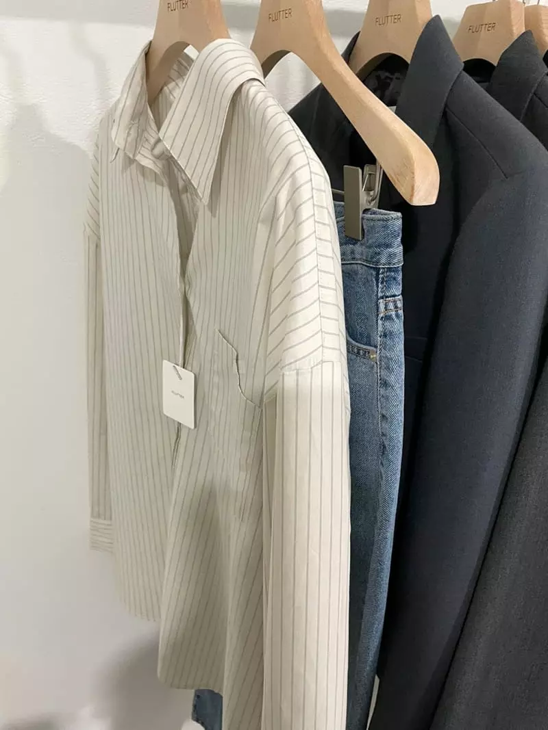 Flutter - Korean Women Fashion - #womensfashion - Petter Shirt Check - 6