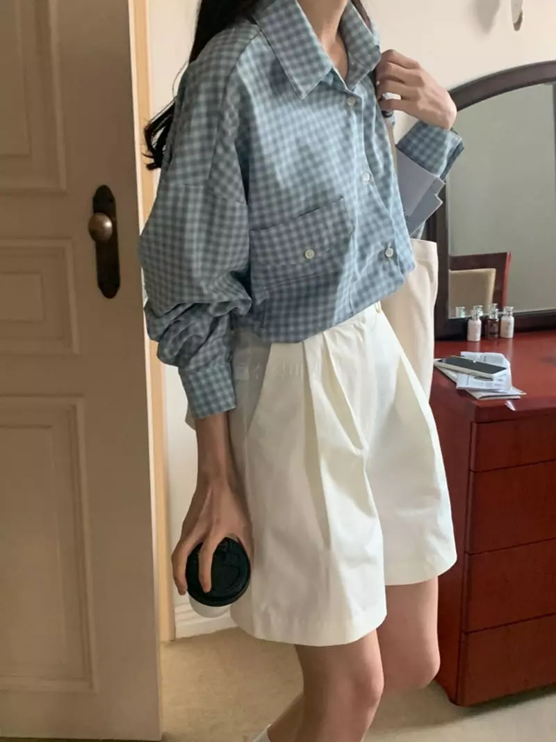 Flutter - Korean Women Fashion - #womensfashion - Plu Shirt