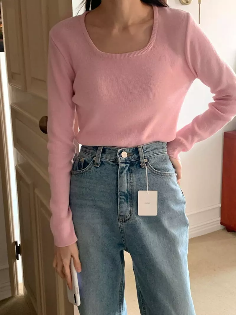 Flutter - Korean Women Fashion - #momslook - Plan Knit - 4