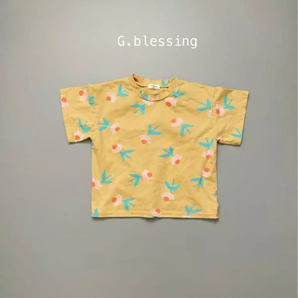 G Blessing - Korean Children Fashion - #designkidswear - Lua Flower Tee - 3