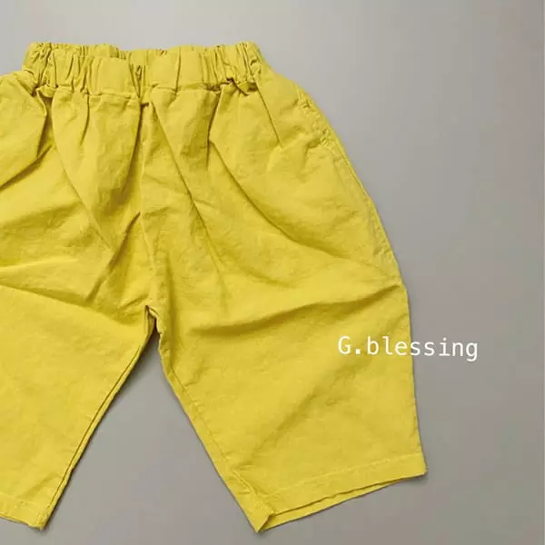 G Blessing - Korean Children Fashion - #designkidswear - Linen Daily Pants - 2