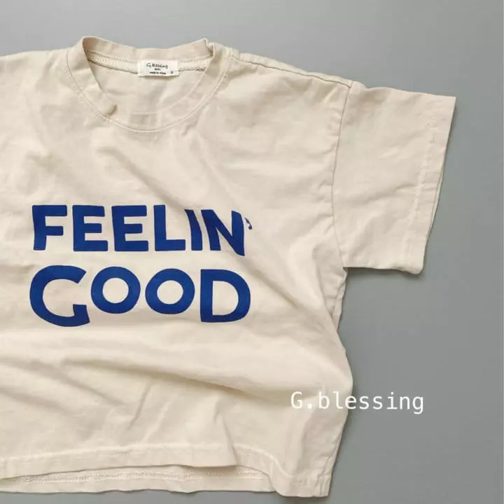 G Blessing - Korean Children Fashion - #designkidswear - Feeling Good Tee - 4