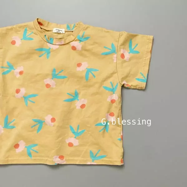 G Blessing - Korean Children Fashion - #designkidswear - Lua Flower Tee - 4