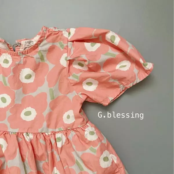 G Blessing - Korean Children Fashion - #discoveringself - Flower One-piece - 2