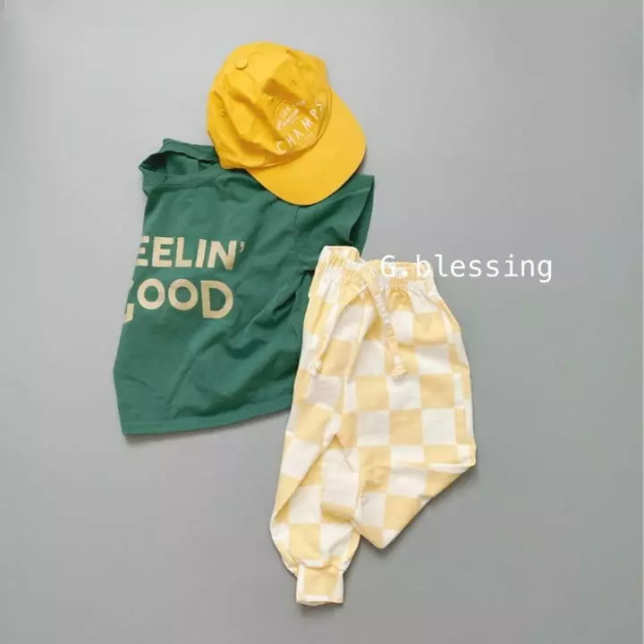 G Blessing - Korean Children Fashion - #fashionkids - Feeling Good Tee - 5