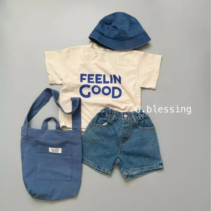 G Blessing - Korean Children Fashion - #kidsstore - Feeling Good Tee - 7