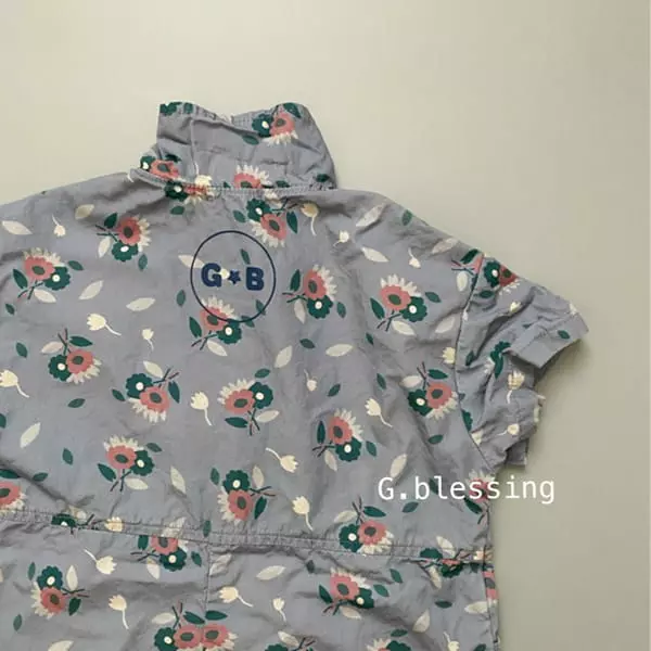 G Blessing - Korean Children Fashion - #kidzfashiontrend - Flower Jumpsuit - 3