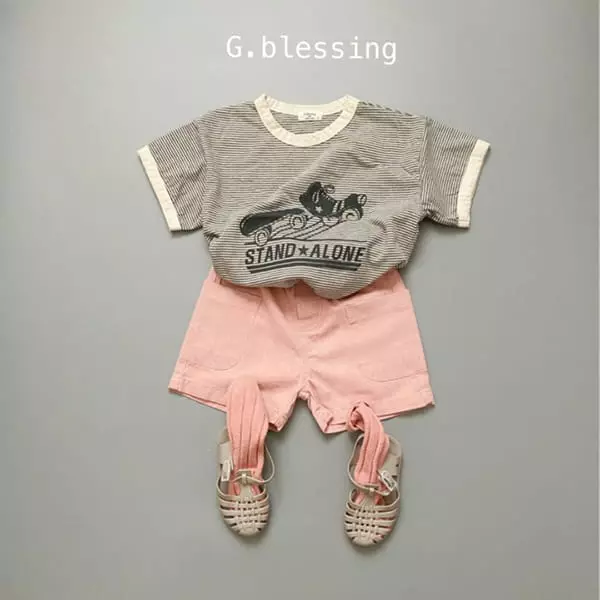 G Blessing - Korean Children Fashion - #littlefashionista - Pigment Shorts - 6