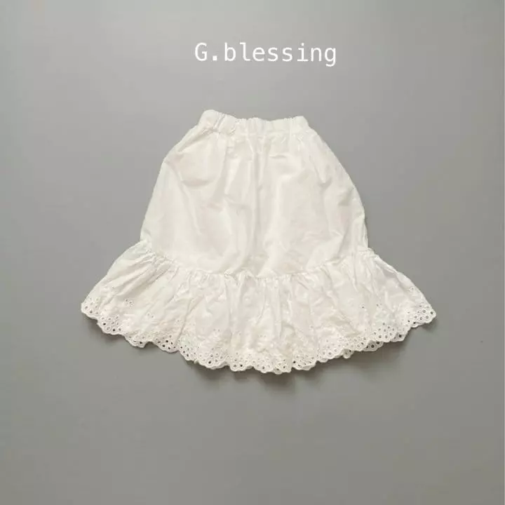 G Blessing - Korean Children Fashion - #magicofchildhood - Lace Skirt - 7