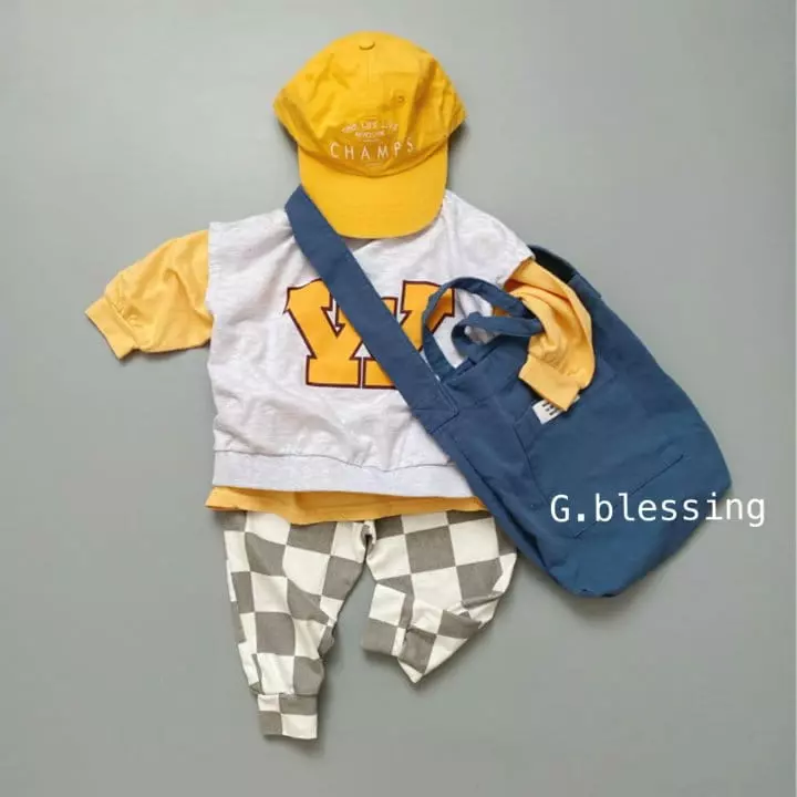 G Blessing - Korean Children Fashion - #todddlerfashion - W Sleeveless Sweatshirt - 9