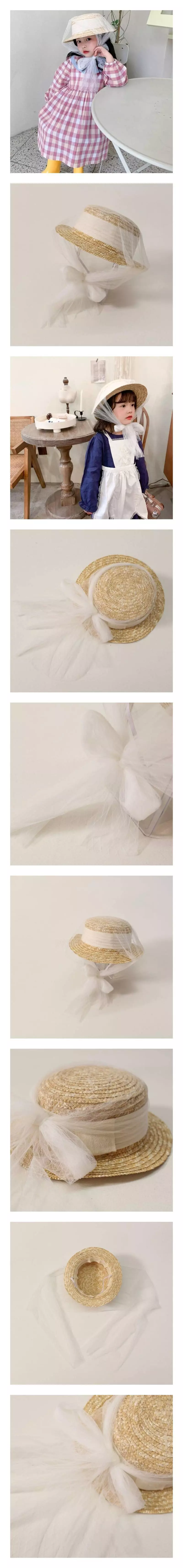 G Flower - Korean Children Fashion - #magicofchildhood - Ribbon Straw Hat