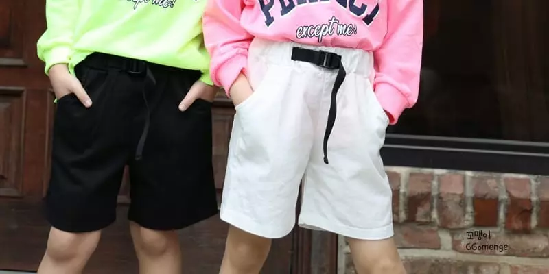 Ggomenge - Korean Children Fashion - #kidzfashiontrend - Buckle Pants - 4