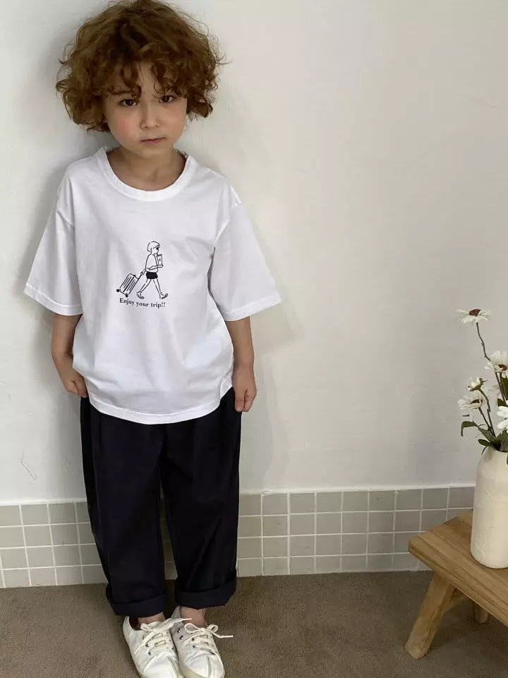 Green Tomato - Korean Children Fashion - #childrensboutique - Span Pants - 6