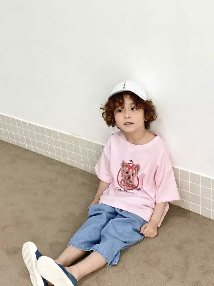 Green Tomato - Korean Children Fashion - #kidzfashiontrend - Puppy Tee - 2