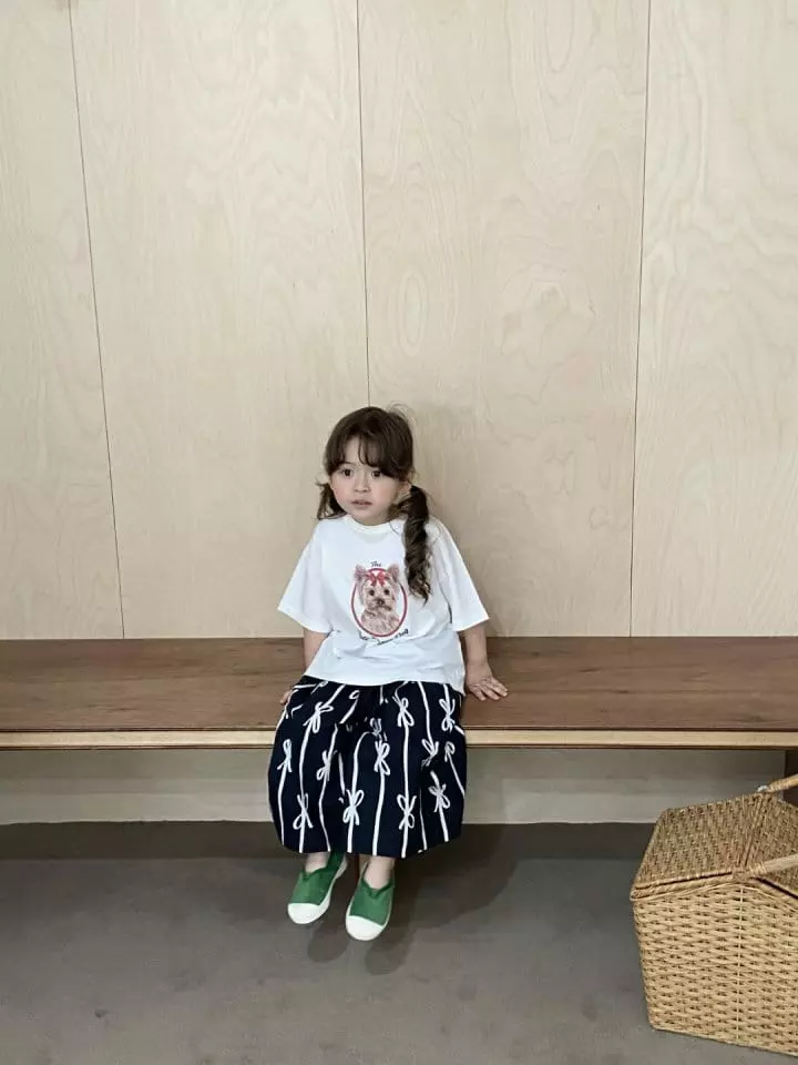 Green Tomato - Korean Children Fashion - #Kfashion4kids - Puppy Tee - 4