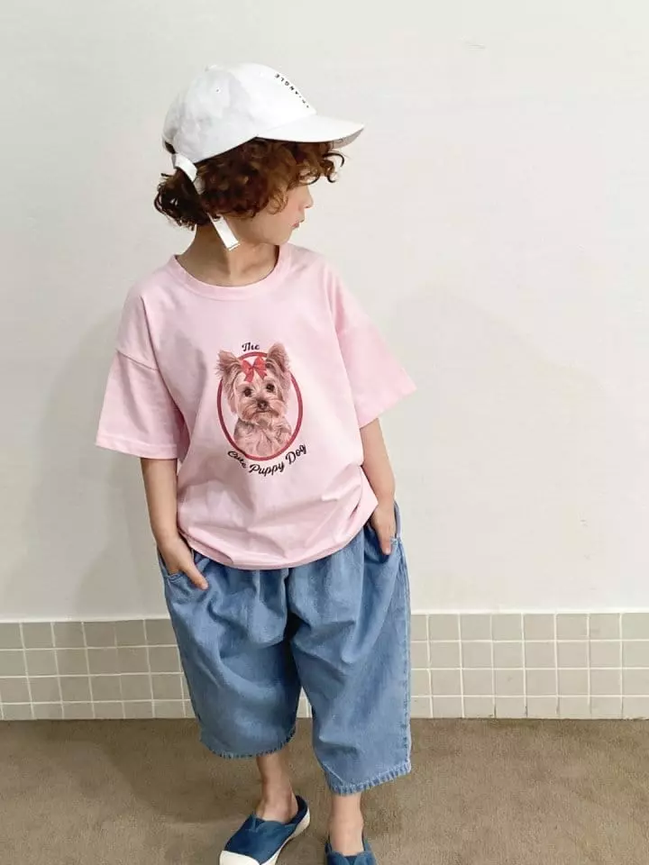 Green Tomato - Korean Children Fashion - #minifashionista - Puppy Tee - 6