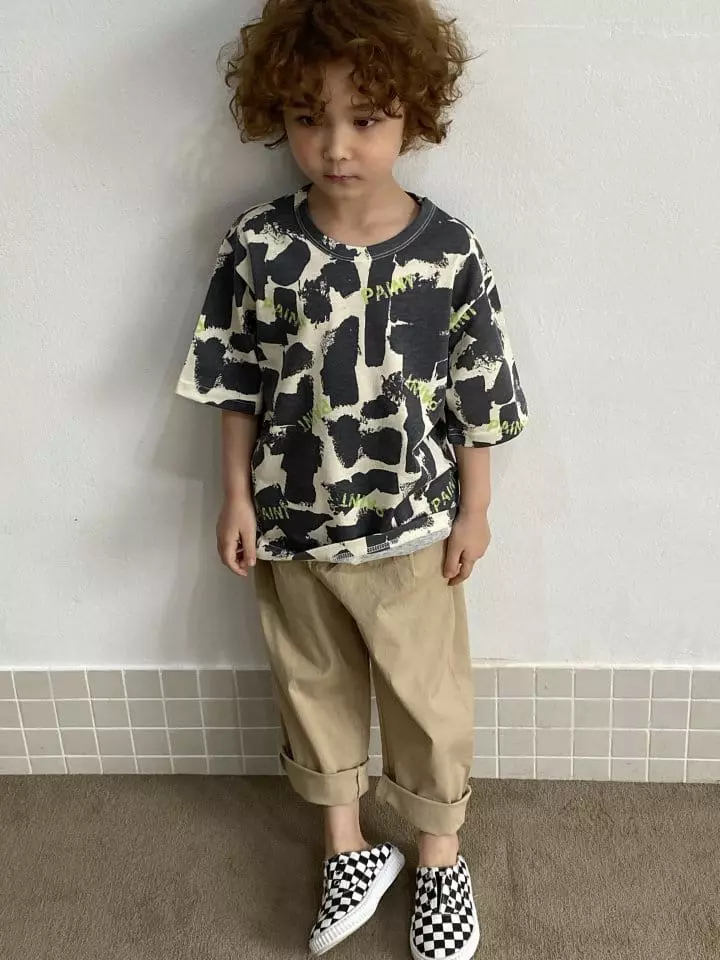 Green Tomato - Korean Children Fashion - #minifashionista - Span Pants - 2