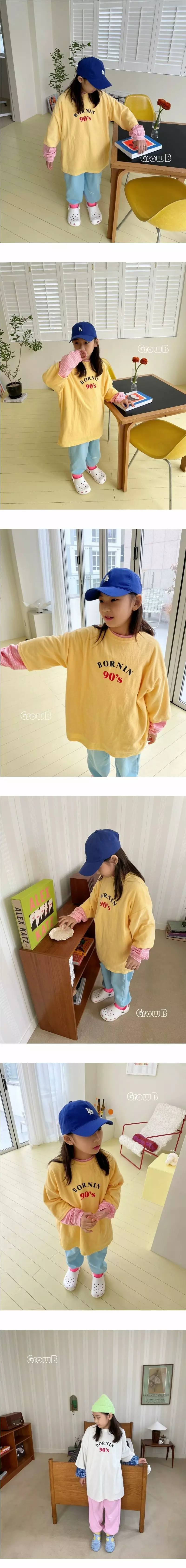 Grow B - Korean Children Fashion - #childofig - Towel 90 Tee - 3