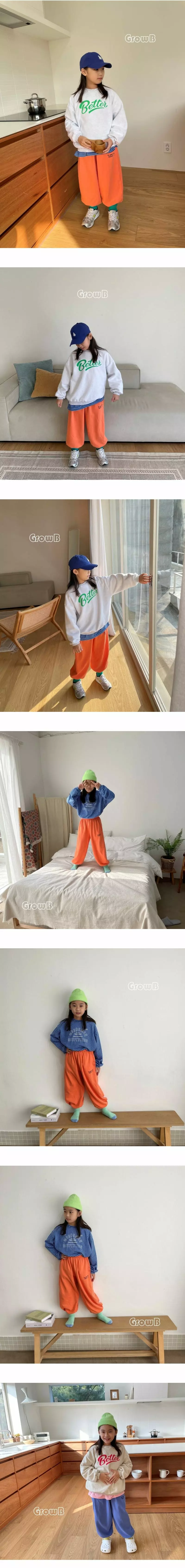 Grow B - Korean Children Fashion - #kidzfashiontrend - Ok Jogger Pants - 3