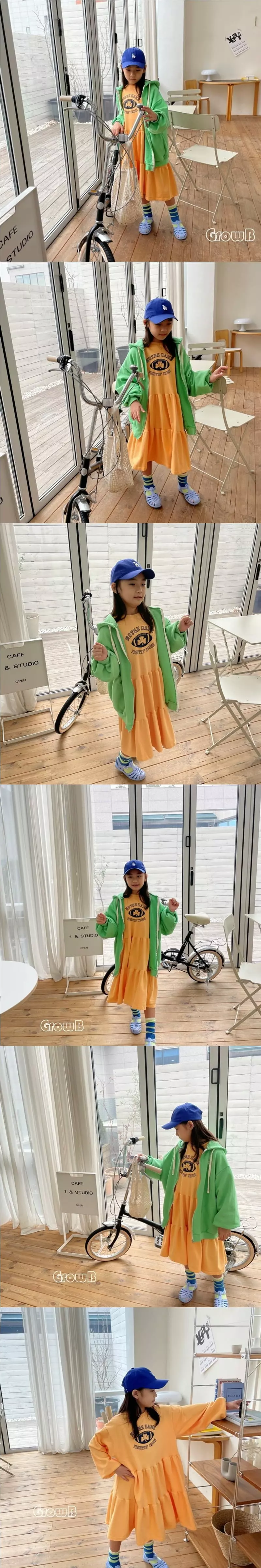 Grow B - Korean Children Fashion - #prettylittlegirls - Irish One-piece - 3