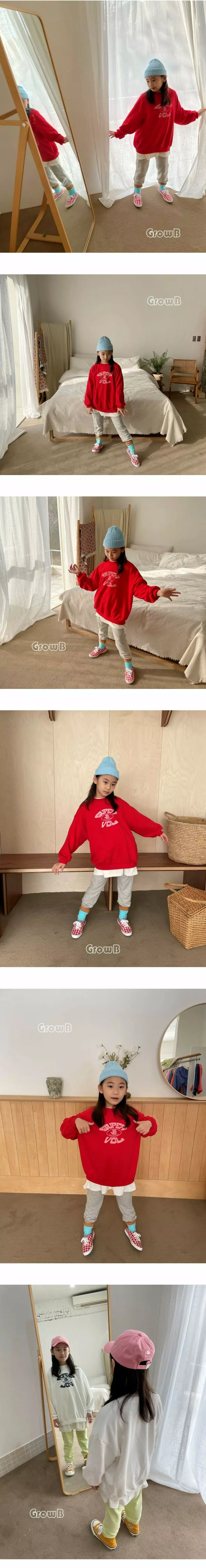 Grow B - Korean Children Fashion - #stylishchildhood - Super Ball Sweatshirt - 3
