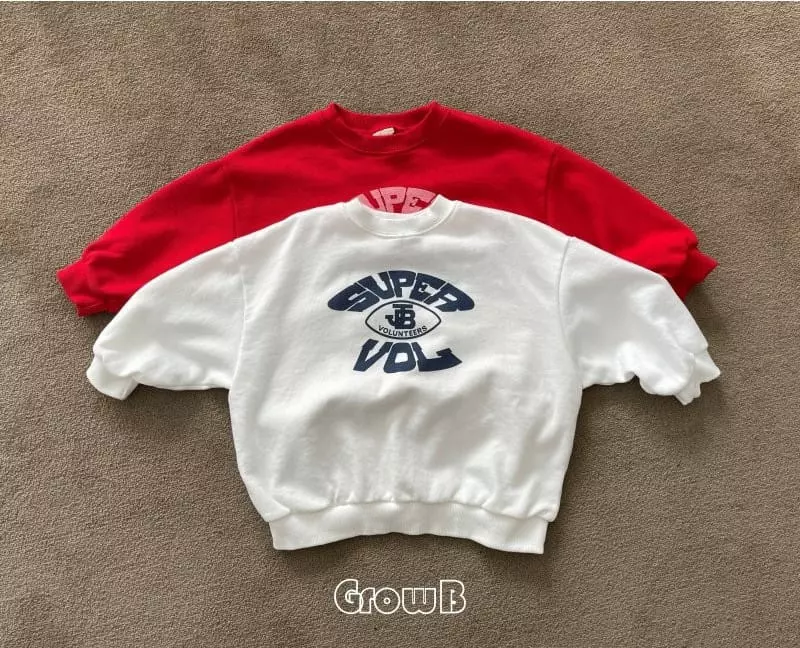 Grow B - Korean Children Fashion - #toddlerclothing - Super Ball Sweatshirt - 2