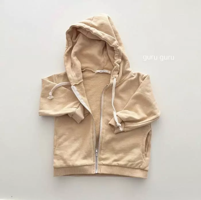 Guru Guru - Korean Children Fashion - #Kfashion4kids - Hoody Zip-up - 5