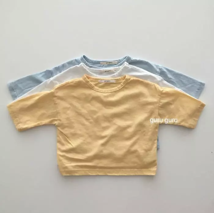 Guru Guru - Korean Children Fashion - #childofig - Low Low Tee