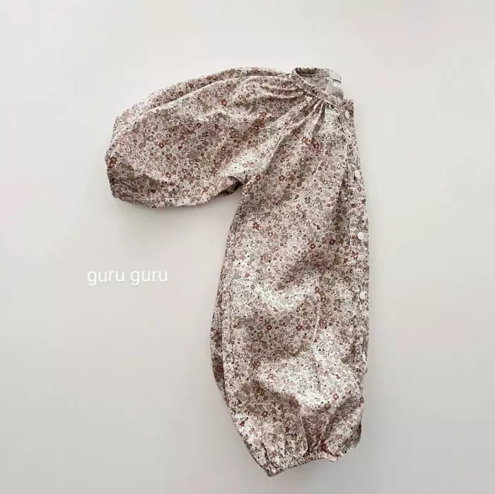 Guru Guru - Korean Children Fashion - #childrensboutique - Pot Bodysuit - 4