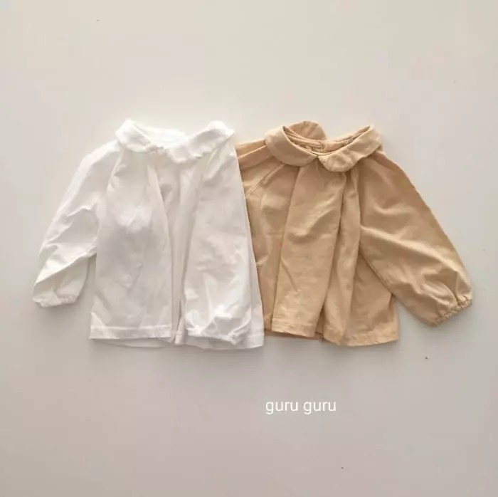 Guru Guru - Korean Children Fashion - #designkidswear - Collar Blouse - 2