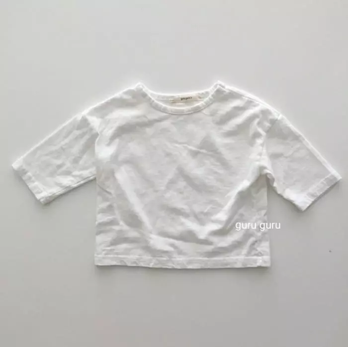 Guru Guru - Korean Children Fashion - #designkidswear - Low Low Tee - 4