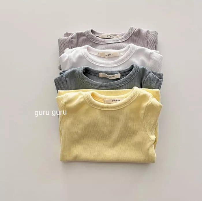 Guru Guru - Korean Children Fashion - #discoveringself - Bebe Modal Tee
