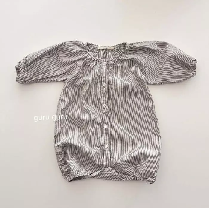 Guru Guru - Korean Children Fashion - #kidsshorts - Pot Bodysuit - 7