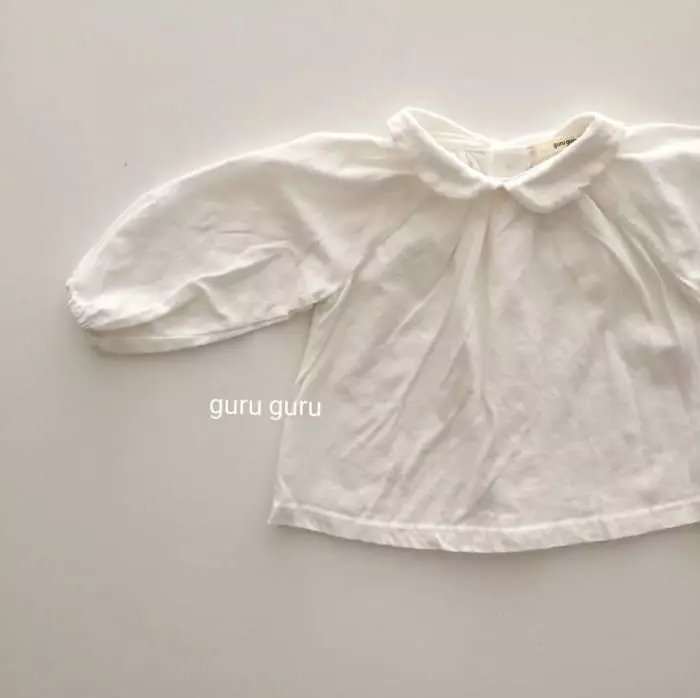 Guru Guru - Korean Children Fashion - #kidzfashiontrend - Collar Blouse - 7
