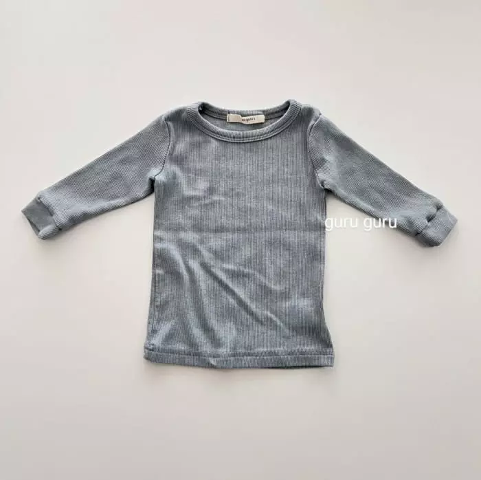 Guru Guru - Korean Children Fashion - #kidzfashiontrend - Bebe Modal Tee - 5