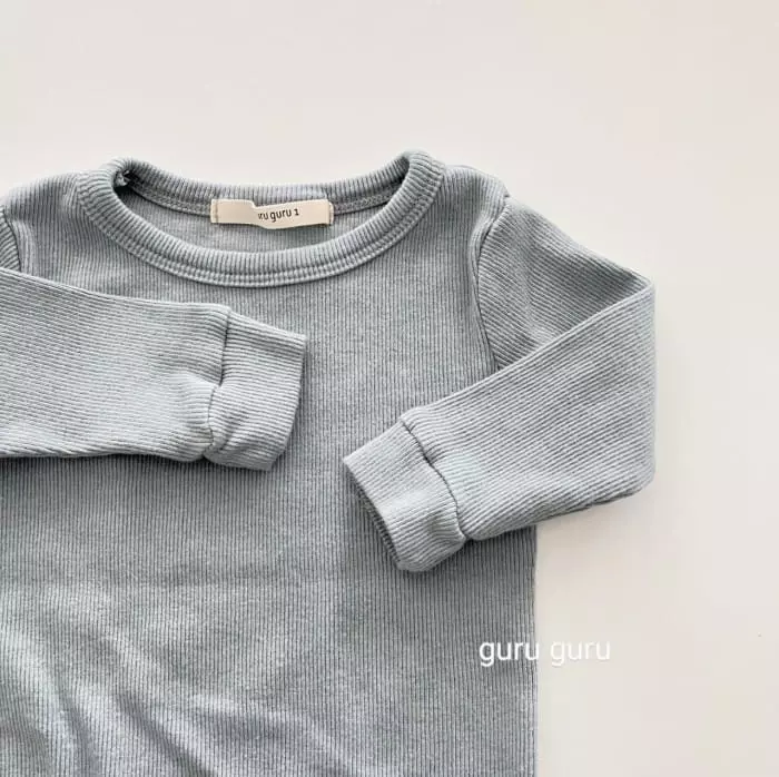 Guru Guru - Korean Children Fashion - #littlefashionista - Bebe Modal Tee - 7