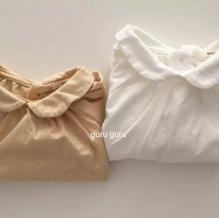 Guru Guru - Korean Children Fashion - #magicofchildhood - Collar Blouse - 10