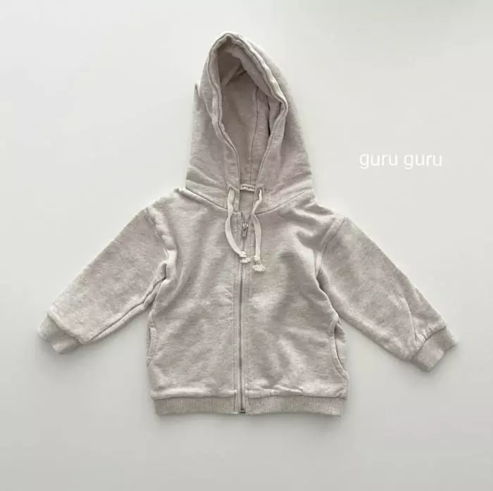 Guru Guru - Korean Children Fashion - #magicofchildhood - Hoody Zip-up - 7