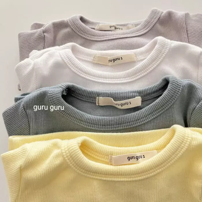 Guru Guru - Korean Children Fashion - #prettylittlegirls - Bebe Modal Tee - 10