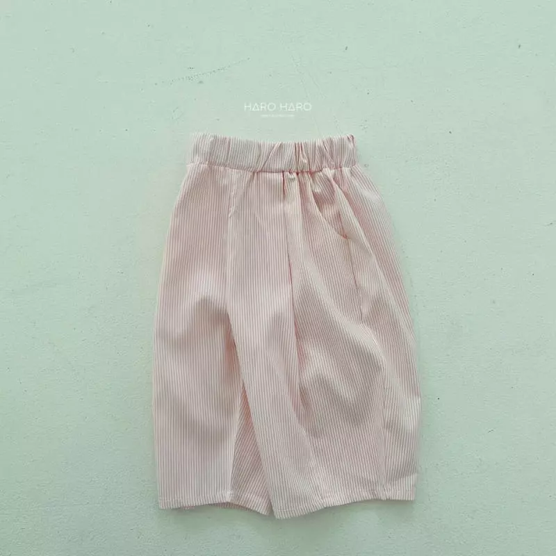 Haro Haro - Korean Children Fashion - #Kfashion4kids - Stripes Pants - 9