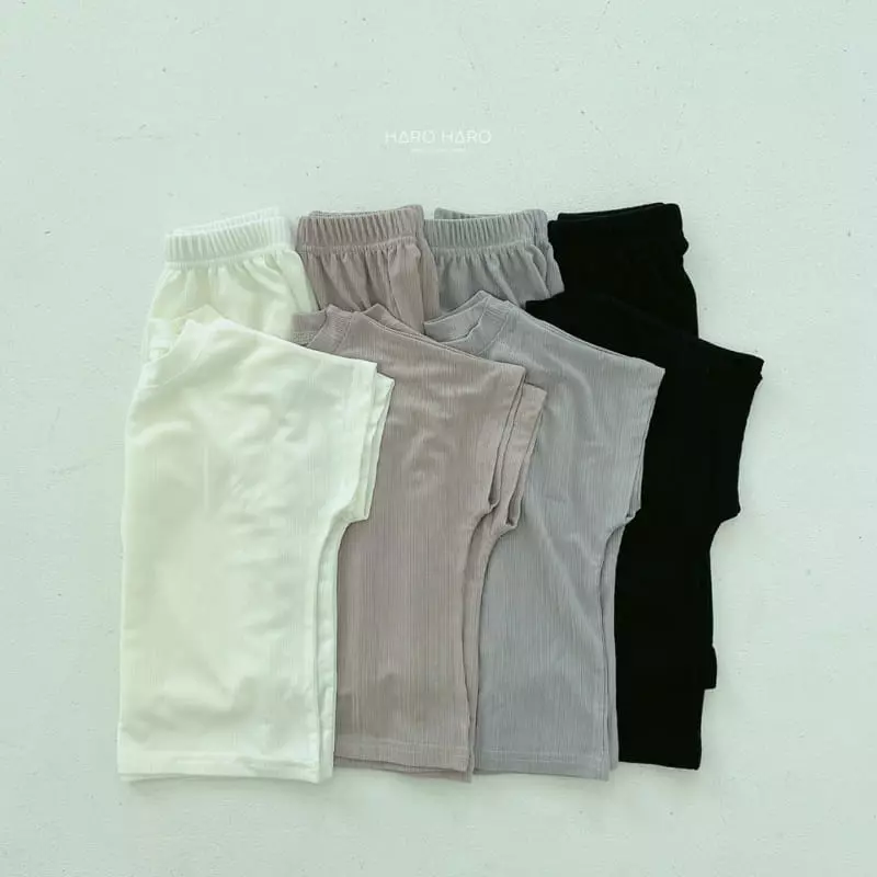 Haro Haro - Korean Children Fashion - #prettylittlegirls - Charlang Top Bottom Set - 4