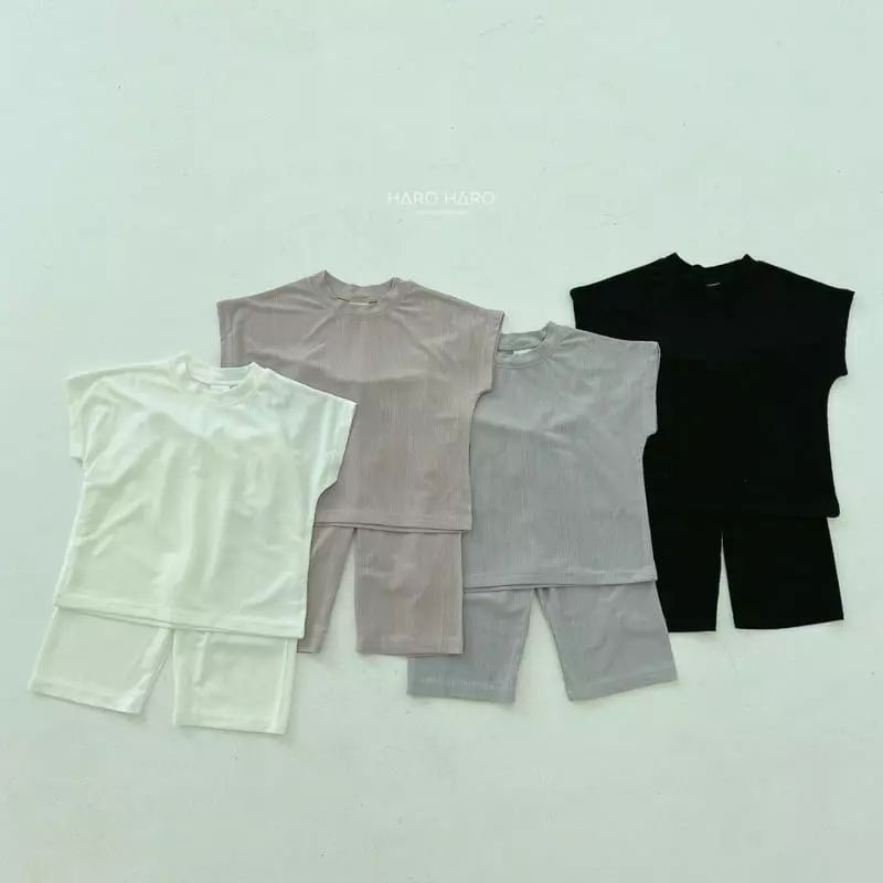 Haro Haro - Korean Children Fashion - #designkidswear - Charlang Top Bottom Set - 7