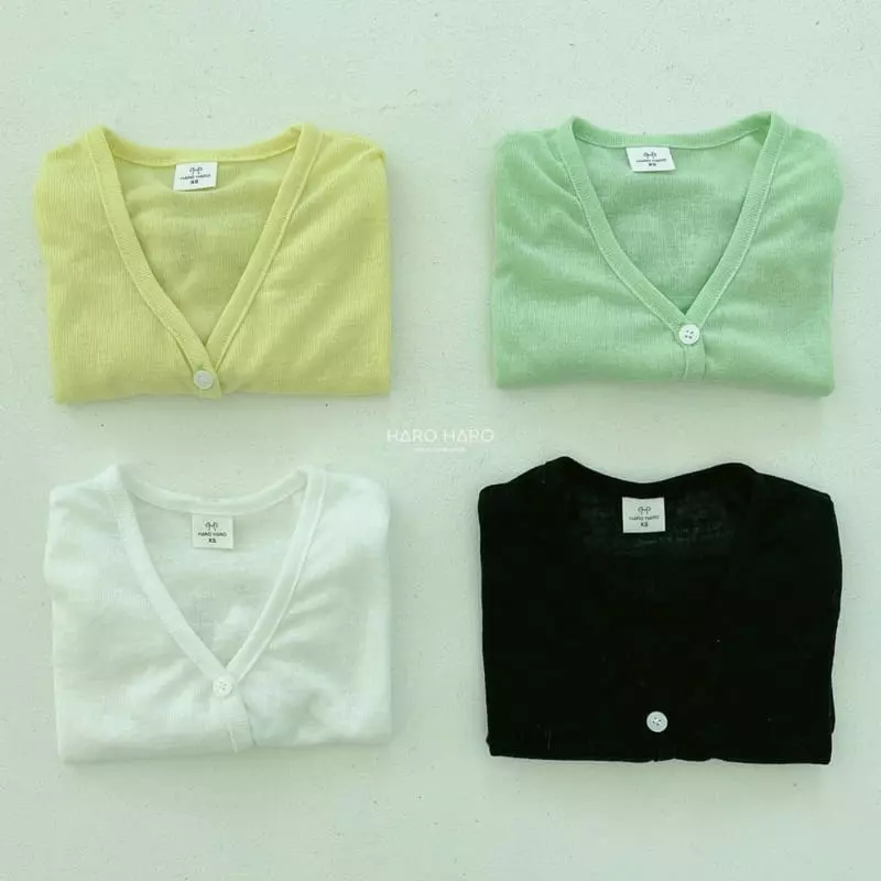 Haro Haro - Korean Children Fashion - #kidzfashiontrend - Summer CArdigan  - 2