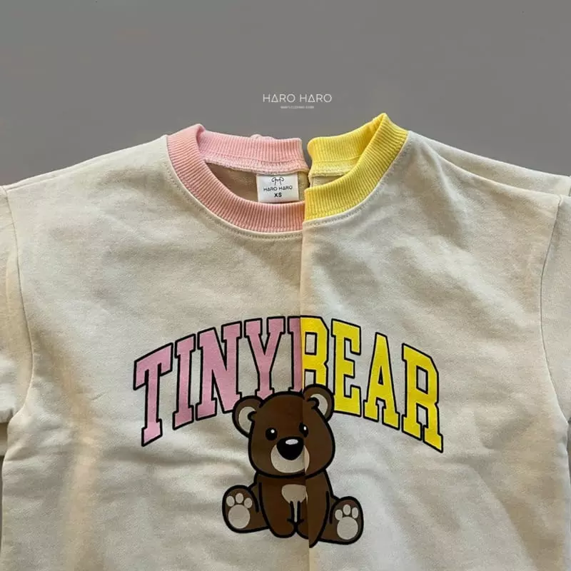 Haro Haro - Korean Children Fashion - #littlefashionista - Tini Bear Sweatshirt - 5