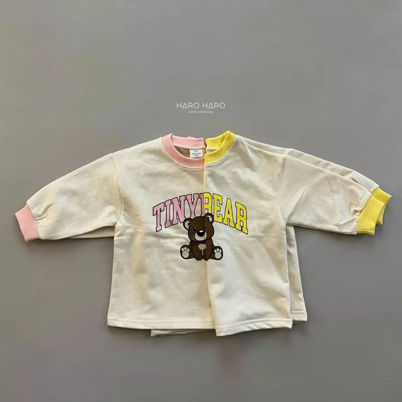 Haro Haro - Korean Children Fashion - #magicofchildhood - Tini Bear Sweatshirt - 6