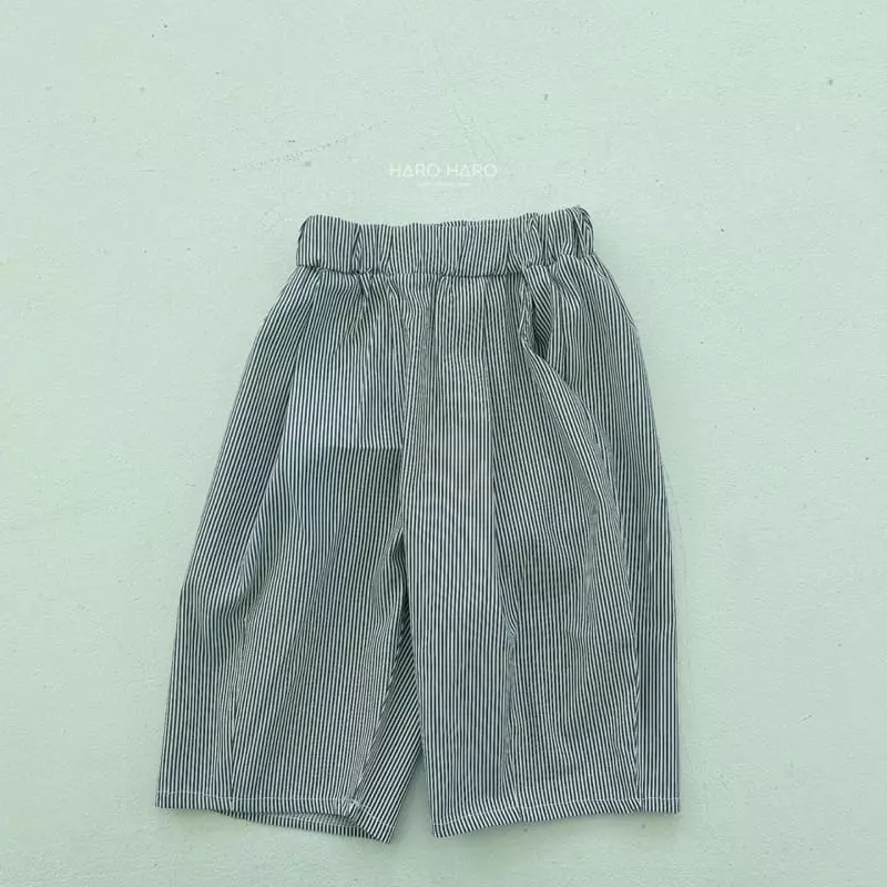 Haro Haro - Korean Children Fashion - #minifashionista - Stripes Pants - 12