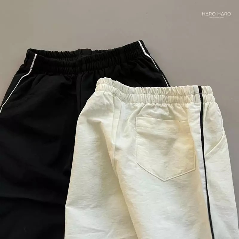 Haro Haro - Korean Children Fashion - #todddlerfashion - Cool Stripes Pants - 8