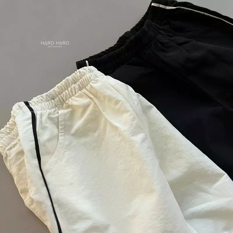 Haro Haro - Korean Children Fashion - #toddlerclothing - Cool Stripes Pants - 9